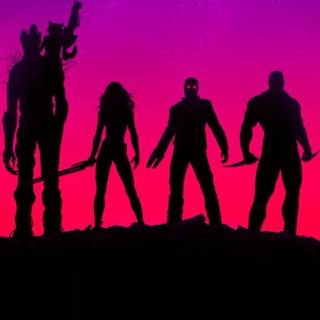 4k Guardians of The Galaxy iPhone wallpaper