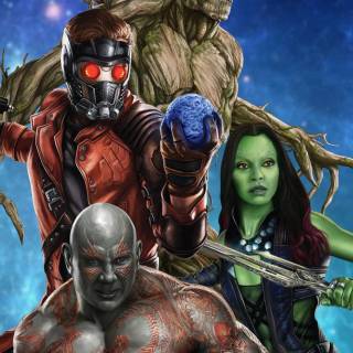 4k Guardians of The Galaxy iPhone wallpaper