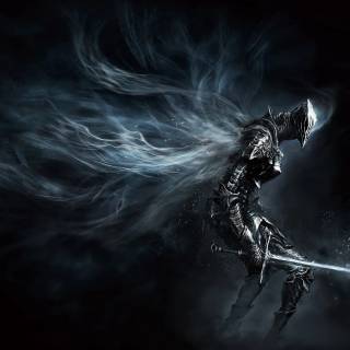 Dark anime PS5 wallpaper