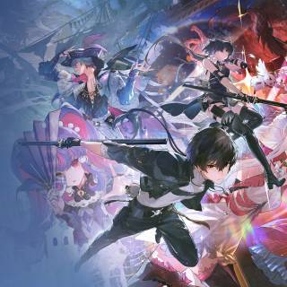 Dark anime PS5 wallpaper