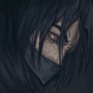 Dark anime PS5 wallpaper