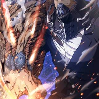 Anime villain iPhone wallpaper