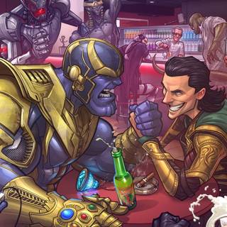 Anime villain iPhone wallpaper