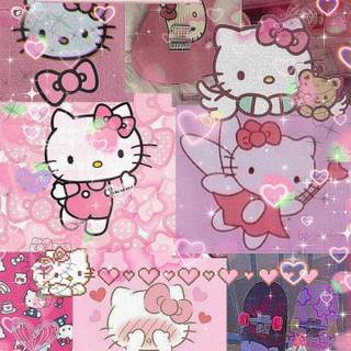 Pink aesthetic Sanrio wallpaper