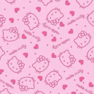 Pink aesthetic Sanrio wallpaper