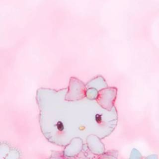 Pink aesthetic Sanrio wallpaper