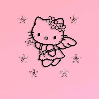 Pink aesthetic Sanrio wallpaper
