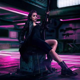 Ana De Armas Ballerina movie wallpaper