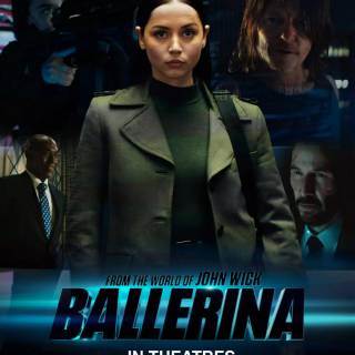 Ana De Armas Ballerina movie wallpaper