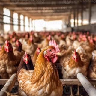 Poultry farm wallpaper