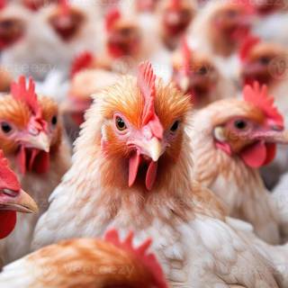 Poultry farm wallpaper