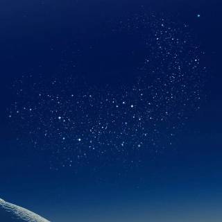 Blue desert wallpaper