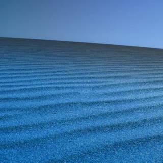 Blue desert wallpaper