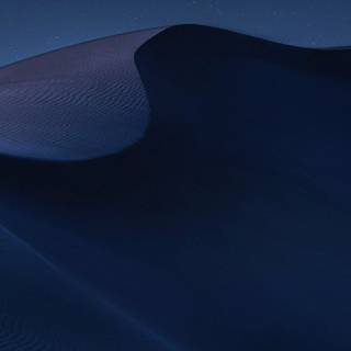 Blue desert wallpaper