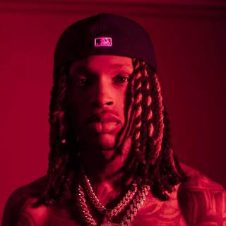 King Von red wallpaper