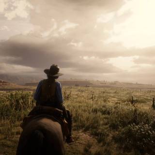 Arthur Morgan death wallpaper