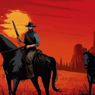 Arthur Morgan death wallpaper