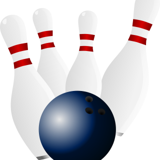 Bowling pins wallpaper