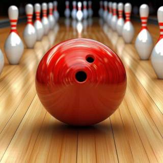 Bowling pins wallpaper
