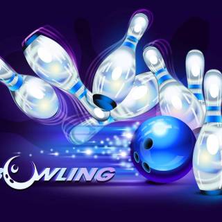 Bowling pins wallpaper