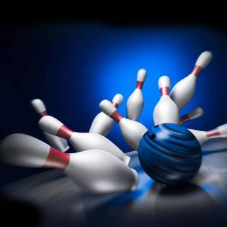 Bowling pins wallpaper