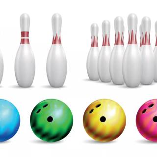 Bowling pins wallpaper