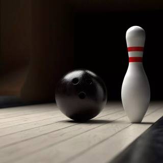 Bowling pins wallpaper
