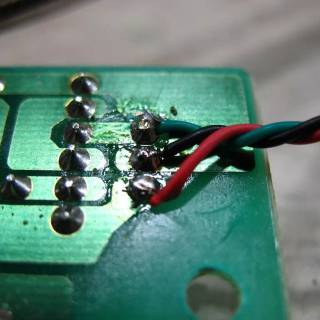 Soldering wallpaper