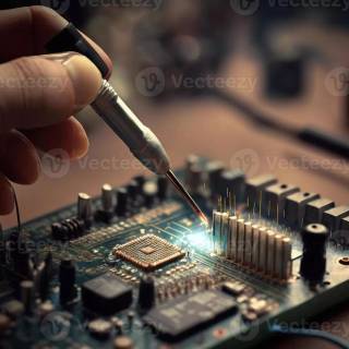 Soldering wallpaper
