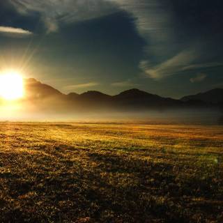 Sunrise laptop wallpaper