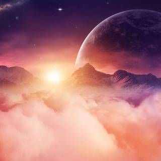 Sunrise laptop wallpaper