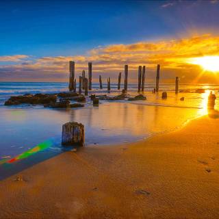 Sunrise laptop wallpaper