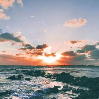 Sunrise laptop wallpaper