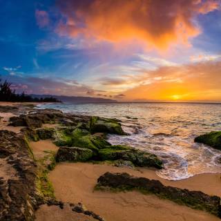 Sunrise laptop wallpaper