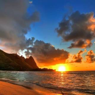 Sunrise laptop wallpaper