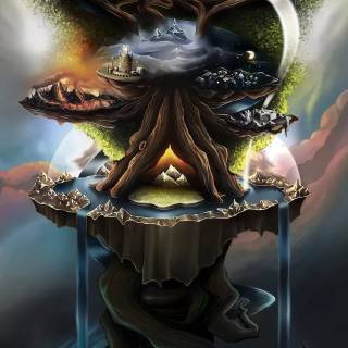 Loki Yggdrasil wallpaper