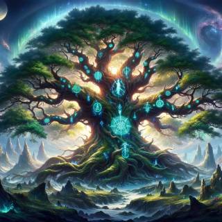 Loki Yggdrasil wallpaper