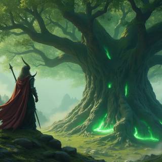 Loki Yggdrasil wallpaper