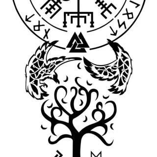 Loki Yggdrasil wallpaper