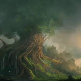 Loki Yggdrasil wallpaper