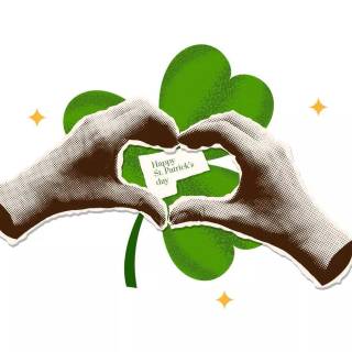 St Patrick's Day Y2k wallpaper