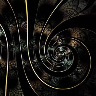 Dark fractal wallpaper