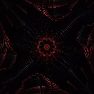 Dark fractal wallpaper