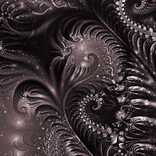 Dark fractal wallpaper