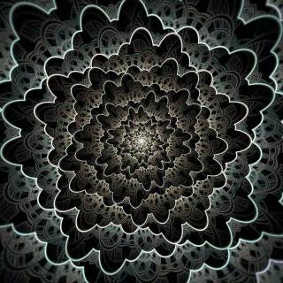 Dark fractal wallpaper