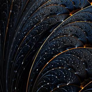 Dark fractal wallpaper