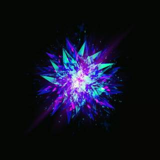 Dark fractal wallpaper