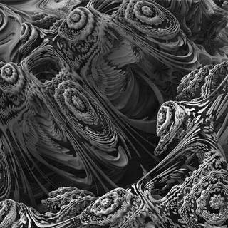 Dark fractal wallpaper