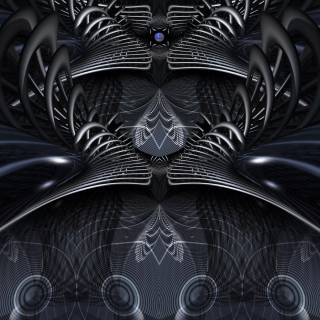 Dark fractal wallpaper