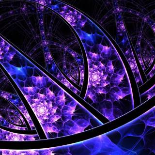 Dark fractal wallpaper